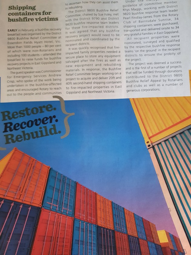 Bushfire Victimns Shelters